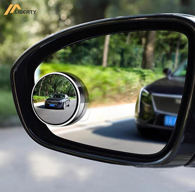 2 Pcs Car Round Side Mirror