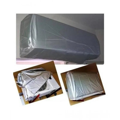 2 Pcs Polyester Plain AC Cover